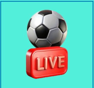 Live sports streaming interface showing match highlights on the app